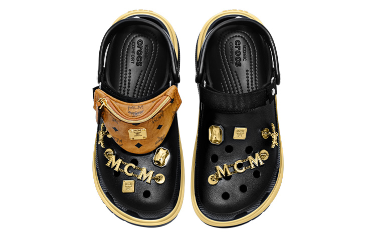 Purchase MCM x Crocs Classic Clog Schwarz ''Flex Adapt Trendiges Design'' MEXDAMM08BK001