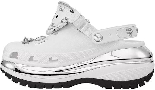 MCM×Crocs メガクラッシュ クロッグ ベルトバッグ付き (白) 209357-100 Buy MCM×Crocs メガクラッシュ クロッグ ベルトバッグ付き (白) 209357-100