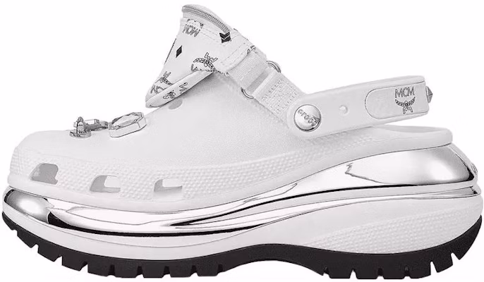 MCM x Crocs Mega Crush Clog 'Belt Bag Bracelet - White' 209357-100 Buy MCM x Crocs Mega Crush Clog 'Belt Bag Bracelet - White' 209357-100