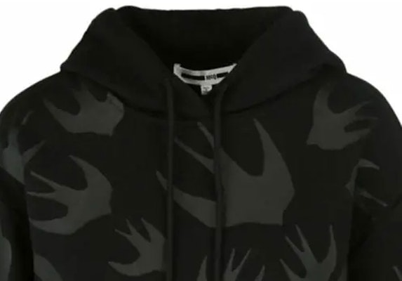 麦昆McQ亚历山大印花抽绳连帽衫 - 黑色 527546-RRB58-1891 Shop 麦昆McQ亚历山大印花抽绳连帽衫 - 黑色 527546-RRB58-1891