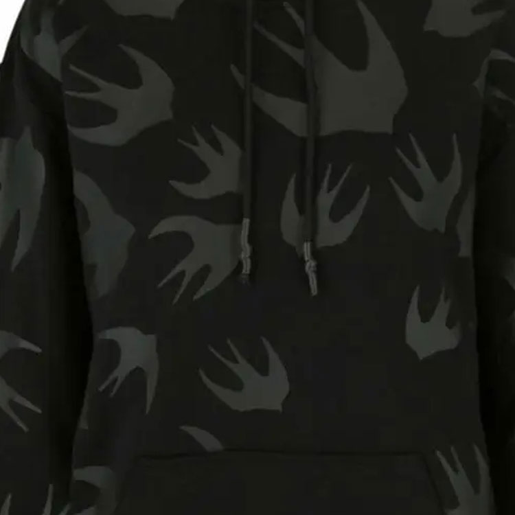 Details for 麦昆McQ亚历山大印花抽绳连帽衫 - 黑色 527546-RRB58-1891