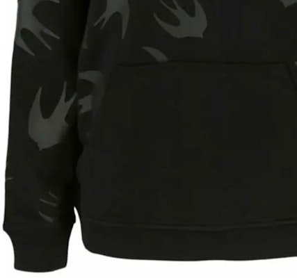 麦昆McQ亚历山大印花抽绳连帽衫 - 黑色 527546-RRB58-1891 Sizing 麦昆McQ亚历山大印花抽绳连帽衫 - 黑色 527546-RRB58-1891