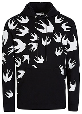 맥큐 알렉산더 맥퀸 블랙 스왈로우 프린트 후디 545412-RLT72-1000 Buy 맥큐 알렉산더 맥퀸 블랙 스왈로우 프린트 후디 545412-RLT72-1000