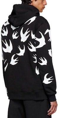 맥큐 알렉산더 맥퀸 블랙 스왈로우 프린트 후디 545412-RLT72-1000 Details for 맥큐 알렉산더 맥퀸 블랙 스왈로우 프린트 후디 545412-RLT72-1000