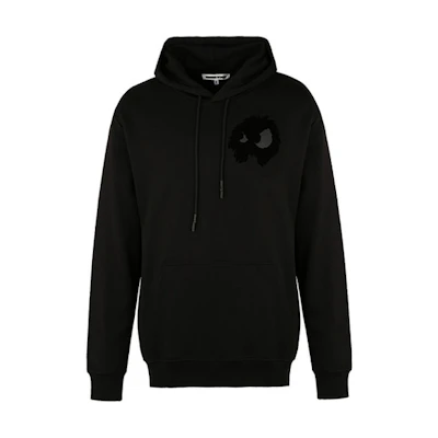McQ Alexander McQueen Cartoon Graphic Hoodie - Black 545412-RNT14-1000