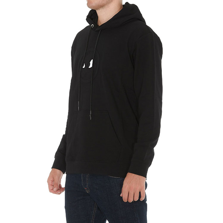 Purchase McQ Alexander McQueen 恶魔印花黑色连帽衫 545412-RNR26-1011