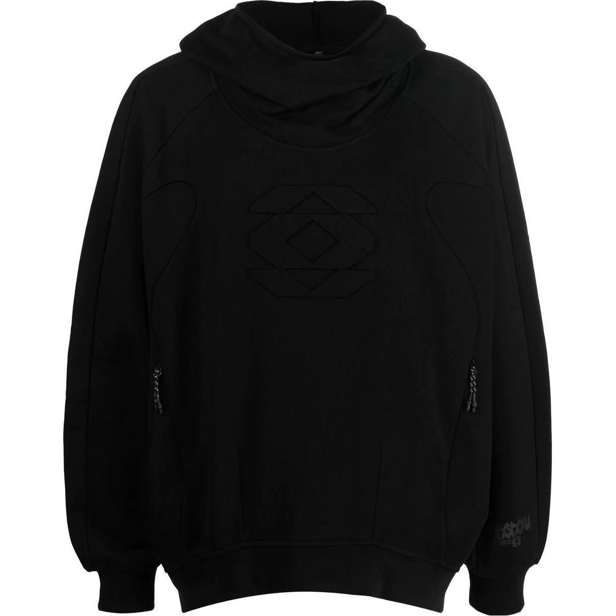 McQ Alexander McQueen FW22 Embossed Oversized Hoodie Men’s Black. 701363-RTT06-1000