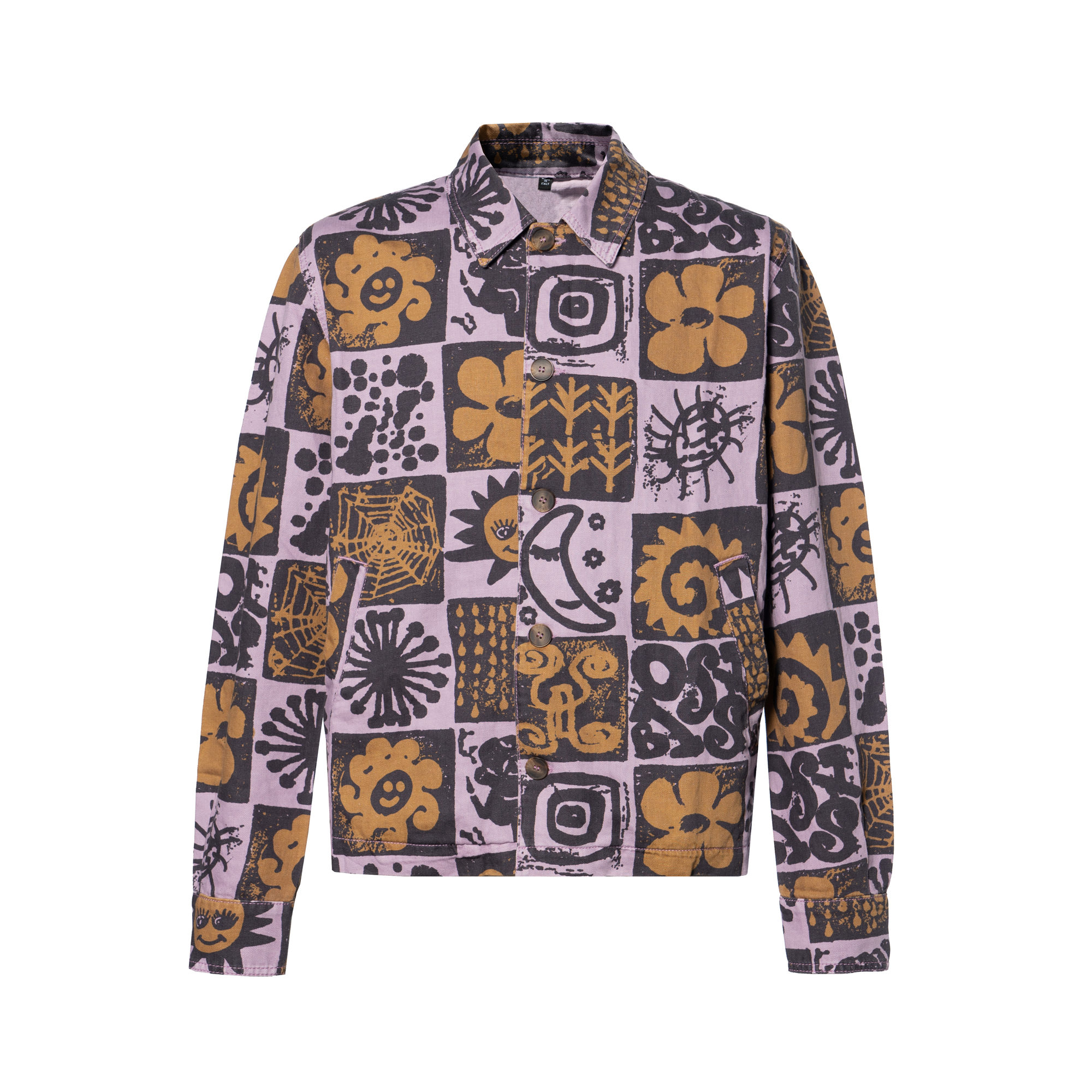 McQ Alexander McQueen FW22 Floral Print Long Sleeve Jacket Multicolor Men’s 695926-RTB01-5001