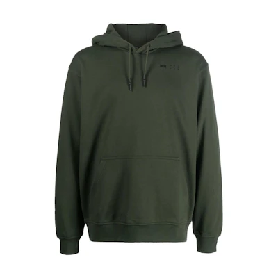 McQ Alexander McQueen FW22 Logo Print Detail Hoodie Men’s Deep Green. 624727-RST93-3010