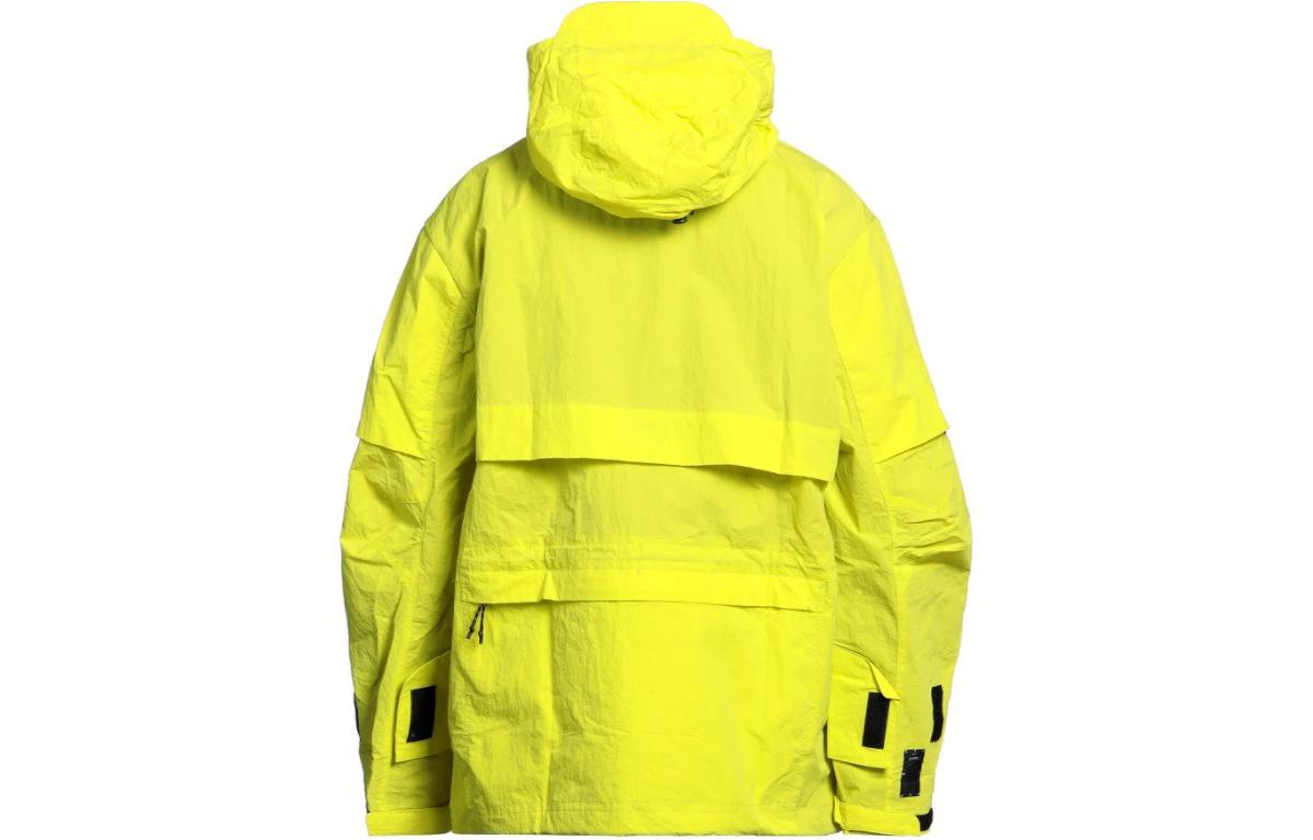 Lookbook McQ Alexander McQueen FW22 Hoodie Kuning Zip-Up Lelaki. 695941-RRA17-70001