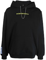 McQ Alexander McQueen Graphic Hoodie Black. 624727-RQT52-1000 McQ Alexander McQueen Graphic Hoodie Black. 624727-RQT52-1000