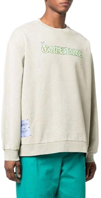 McQ Alexander McQueen SS22 仿舊石洗圖案印花卡其色男士衛衣 682251-RST67-3018 Lookbook McQ Alexander McQueen SS22 仿舊石洗圖案印花卡其色男士衛衣 682251-RST67-3018