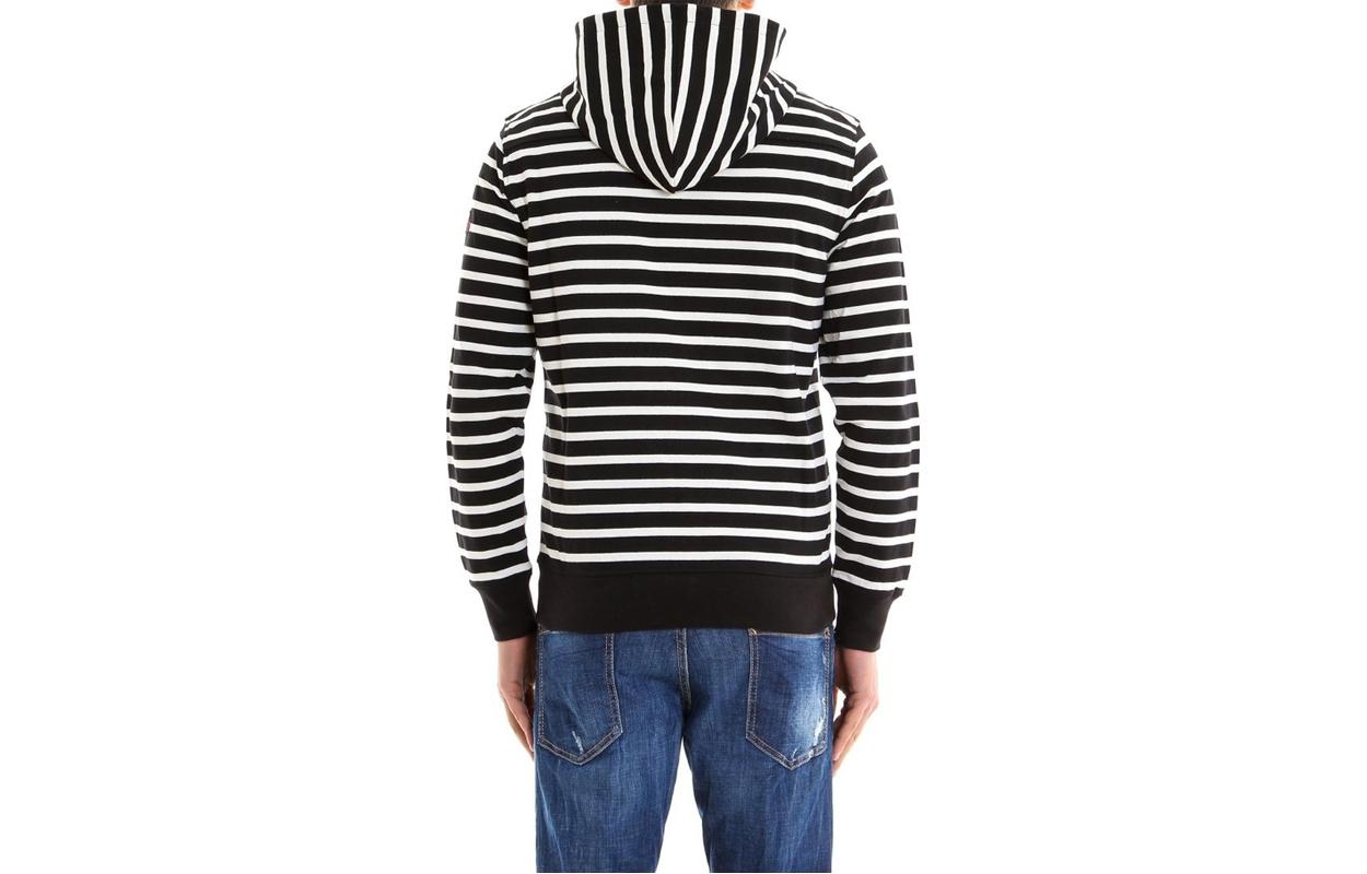 Lookbook McQ Alexander McQueen 條紋徽章刺繡連帽外套 男款 多色 453136-QIZU3-0901