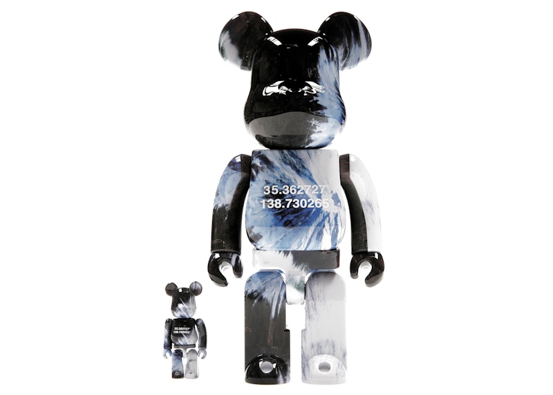 Medicom Benjamin Grant Overview Fuji 100% & 400% Bearbrick