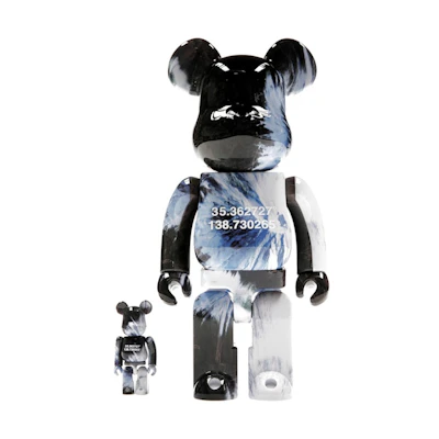 Medicom Benjamin Grant Overview Fuji 100% & 400% Bearbrick