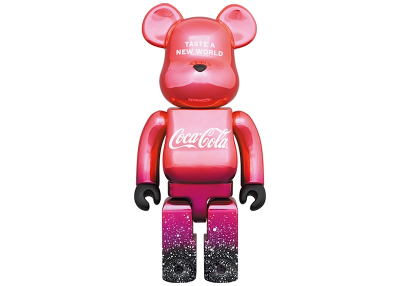 Medicom Coca-Cola Creations 1000% Bearbrick Figure (red)