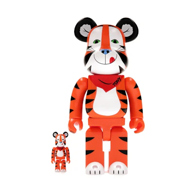 Medicom Kellogg's Tony The Tiger Vintage Ver. 100% & 400% Bearbrick