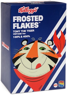 Medicom Kellogg's Tony The Tiger Vintage 100% & 400% Bearbrick Versi Retro 4530956596983 Shop Medicom Kellogg's Tony The Tiger Vintage 100% & 400% Bearbrick Versi Retro 4530956596983