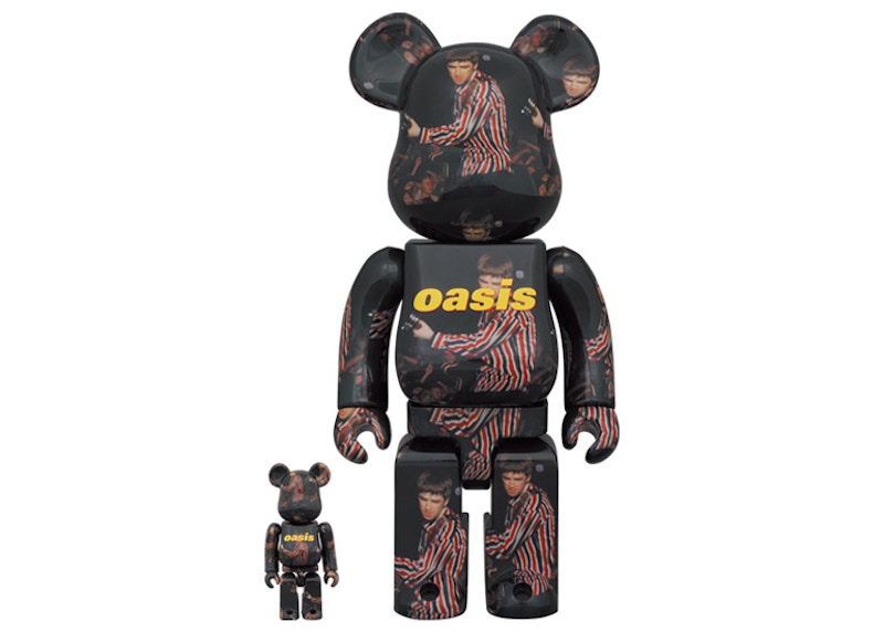 Buy Medicom Oasis Knebworth 1996 (Noel Gallagher) 100% & 400% Bearbrick