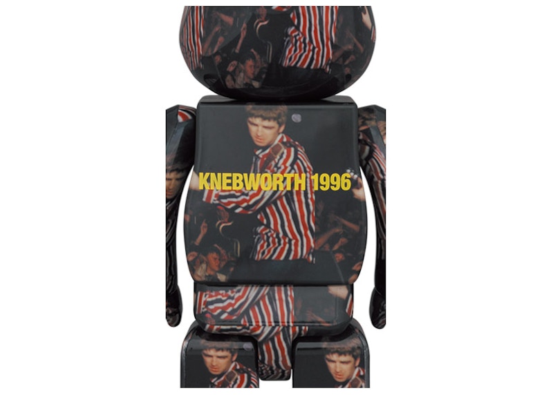 Lookbook Medicom Oasis Knebworth 1996 (Noel Gallagher) 100% & 400% Bearbrick