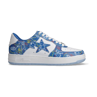 Medicom Toy Bearbrick x A Bathing Ape Bape Sta 'Camo Blue'