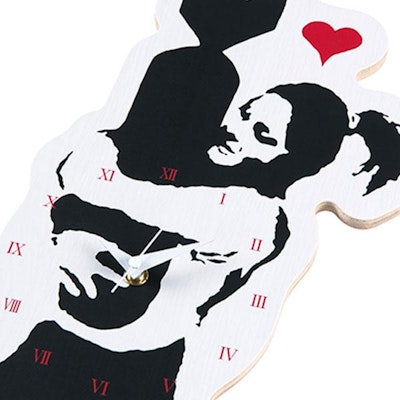 Medicom Toy Brandalism Wall Clock "bomb Hugger" 2nd Made By Karimoku Buy Medicom Toy Brandalism Wall Clock "bomb Hugger" 2nd Made By Karimoku