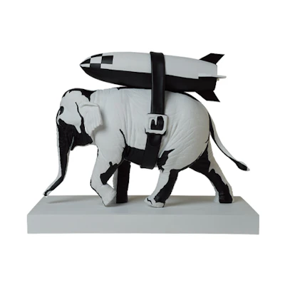 Medicom Toy Elephant With Bomb Original Ver.