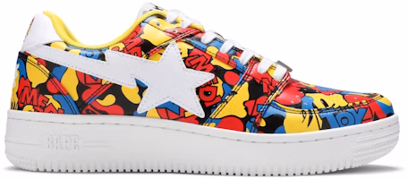 Medicom Toy x A Bathing Ape Bapesta Low 'All-Over Camo' 1G73191912 Medicom Toy x A Bathing Ape Bapesta Low 'All-Over Camo' 1G73191912
