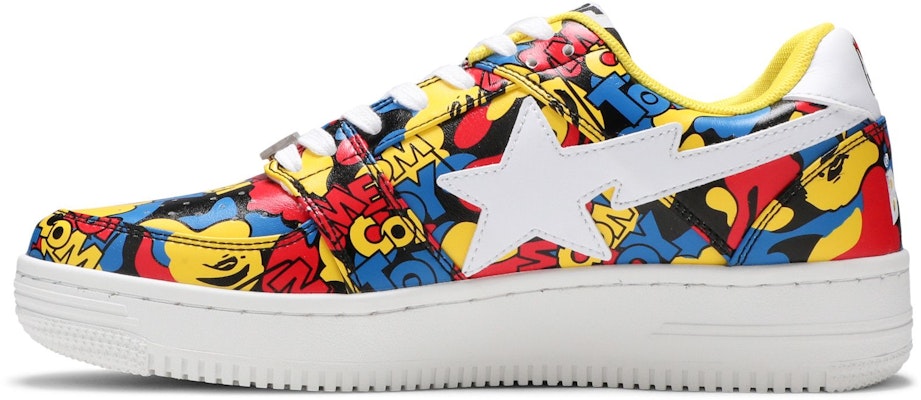 Medicom Toy x A Bathing Ape Bapesta Rendah 'Corak Seluruh Badan' 1G73191912 Lookbook Medicom Toy x A Bathing Ape Bapesta Rendah 'Corak Seluruh Badan' 1G73191912
