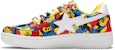 Medicom Toy x A Bathing Ape Bapesta Rendah 'Corak Seluruh Badan' 1G73191912