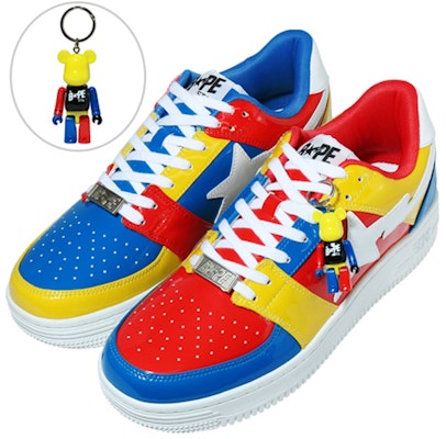 MEDICOM TOY x A Bathing Ape Bapesta Low 'Multi' 1G73191913 Buy MEDICOM TOY x A Bathing Ape Bapesta Low 'Multi' 1G73191913