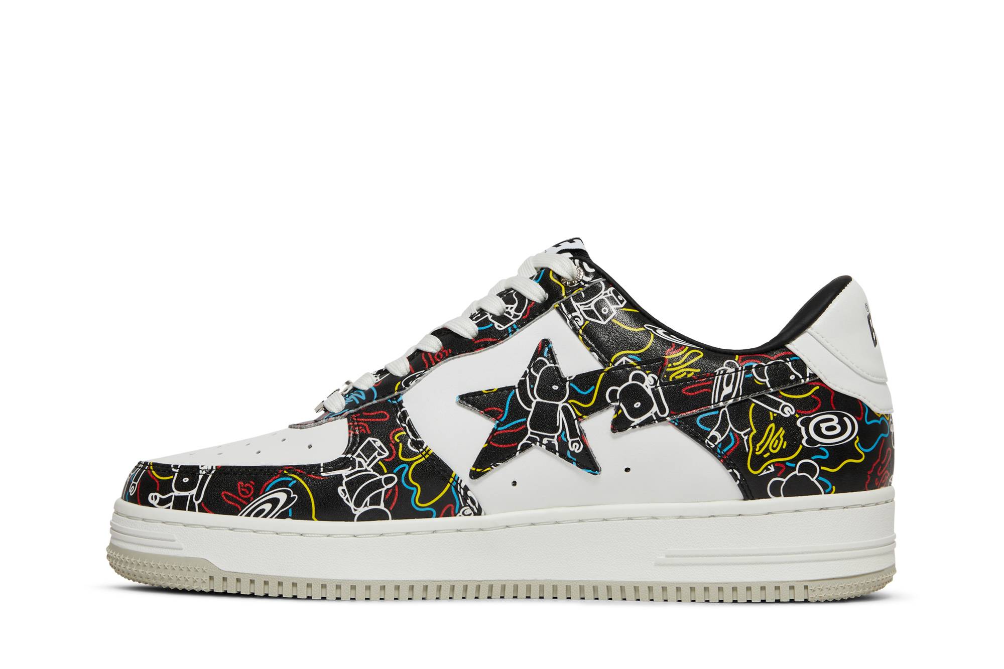 Lookbook Medicom Toy x BAPE Bapesta Low M2 'Be@r Camo - Black' 1H73191913-BLK