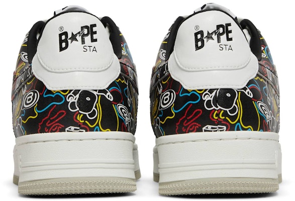 Medicom Toy x BAPE Bapesta Low M2 'Be@r Camo - Black' 1H73191913-BLK Details for Medicom Toy x BAPE Bapesta Low M2 'Be@r Camo - Black' 1H73191913-BLK