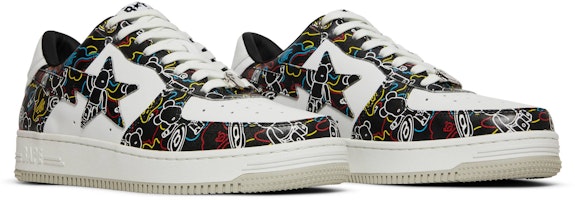 Medicom玩具 x BAPE Bapesta Low M2 'Be@r迷彩-黑色' 1H73191913-BLK Cheap Medicom玩具 x BAPE Bapesta Low M2 'Be@r迷彩-黑色' 1H73191913-BLK