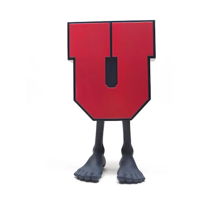 Medicom UNDFTD U-Man VCD Figure Red