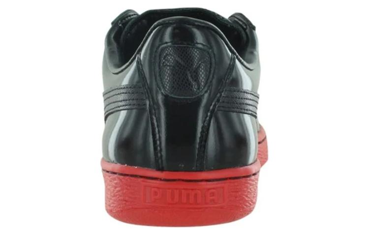 Lookbook ミーク・ミル×プーマ バスケット パテント 黒赤 359261-01