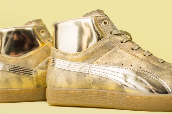 米克·米爾 x Puma Suede Classic Mid '24K 金' 358258-01 Lookbook 米克·米爾 x Puma Suede Classic Mid '24K 金' 358258-01