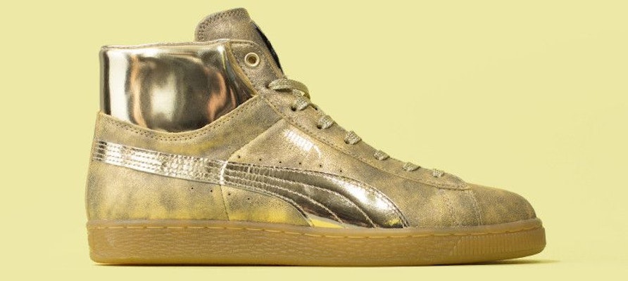 Meek Mill x Puma Suede Classic Mid '24K Emas' 358258-01 Buy Meek Mill x Puma Suede Classic Mid '24K Emas' 358258-01