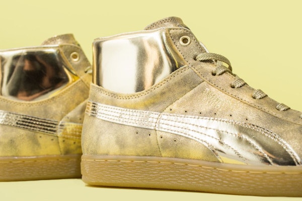 米克·米爾 x Puma Suede Classic Mid '24K 金' 358258-01 Lookbook 米克·米爾 x Puma Suede Classic Mid '24K 金' 358258-01