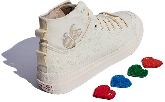 Melting Sadness x adidas Nizza High DL 'Bee With You - Cream White' GZ2675 Shop Melting Sadness x adidas Nizza High DL 'Bee With You - Cream White' GZ2675
