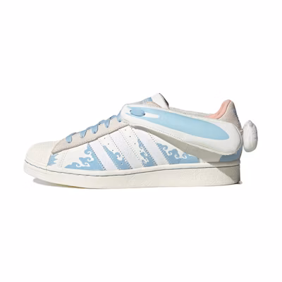 adidas originals Superstar Papercut Melting Sadness 'White Blue'