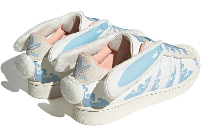 Shop adidas Originals Superstar Papercut x Melting Sadness 'Blanco Azul' ID9471