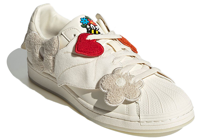 Lookbook Melting Sadness x adidas Superstar「Bee with You Pack - 奶油白」GZ2674
