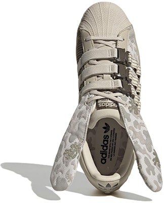 Melting Sadness × adidas Superstar "バニー迷彩" (クリアブラウン) H06339 Purchase Melting Sadness × adidas Superstar "バニー迷彩" (クリアブラウン) H06339