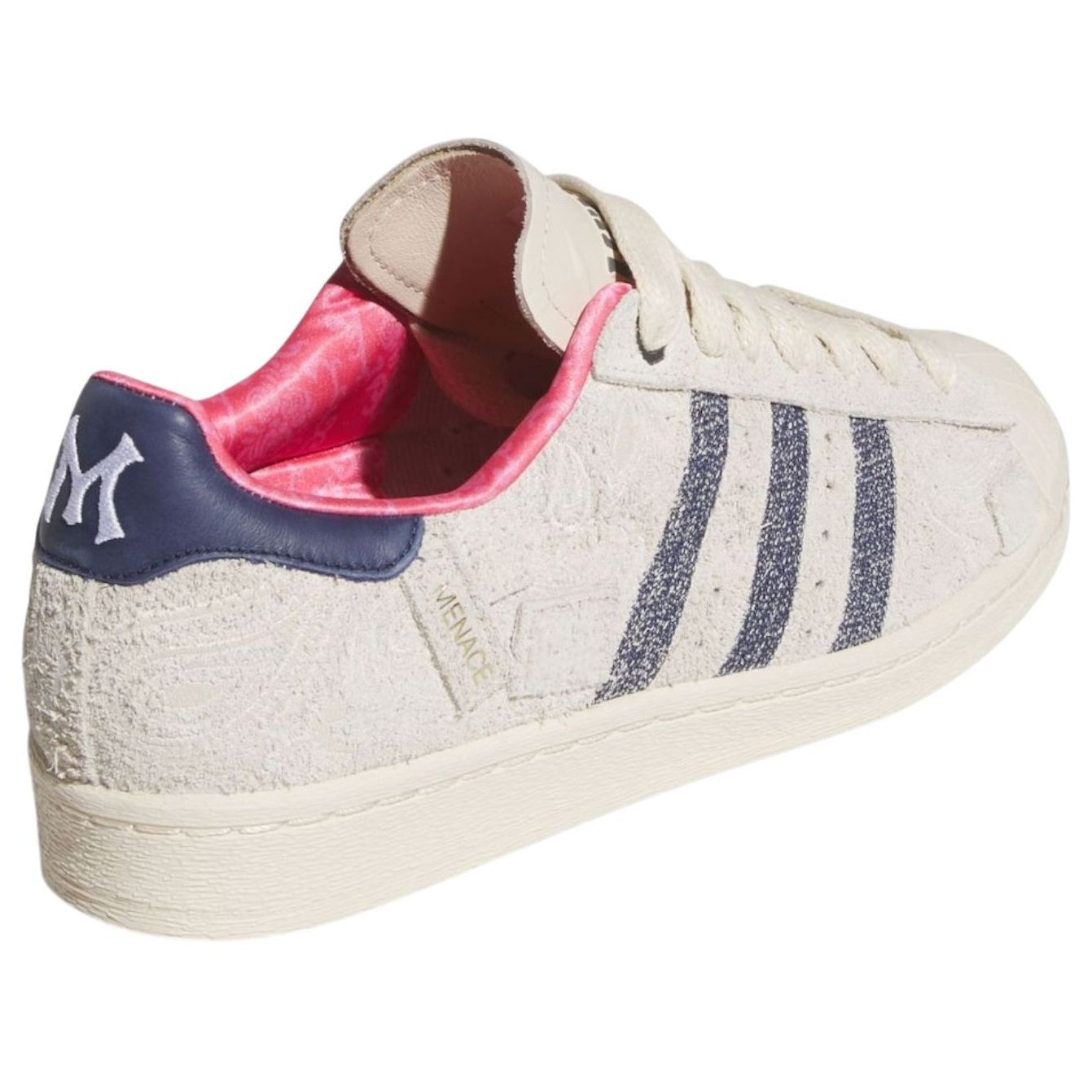 Shop MENACE x adidas Superstar 82 'Putih Wonder Biru Gelap' KK5010