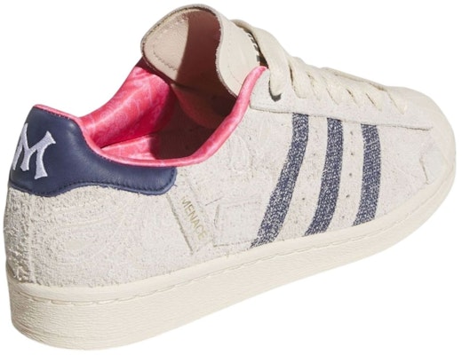 메나스 x 아디다스 슈퍼스타 82 '원더 화이트 다크 블루' KK5010 Shop 메나스 x 아디다스 슈퍼스타 82 '원더 화이트 다크 블루' KK5010