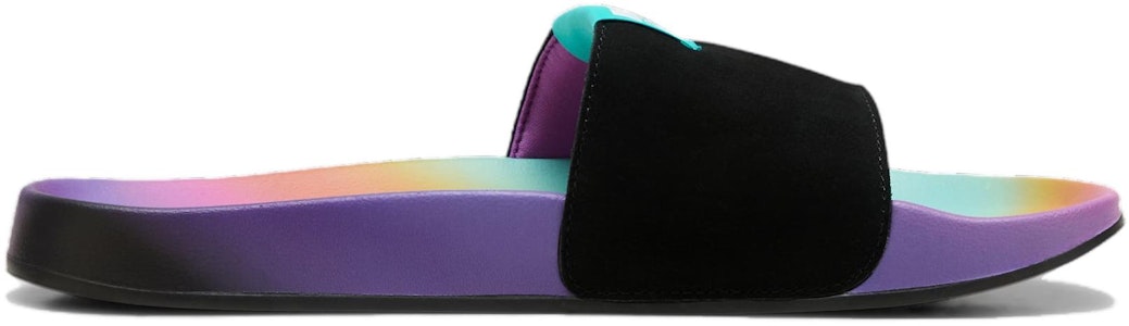 PUMA 百搭休閒防滑一字拖鞋 男女同款 黑藍 Order PUMA 百搭休閒防滑一字拖鞋 男女同款 黑藍