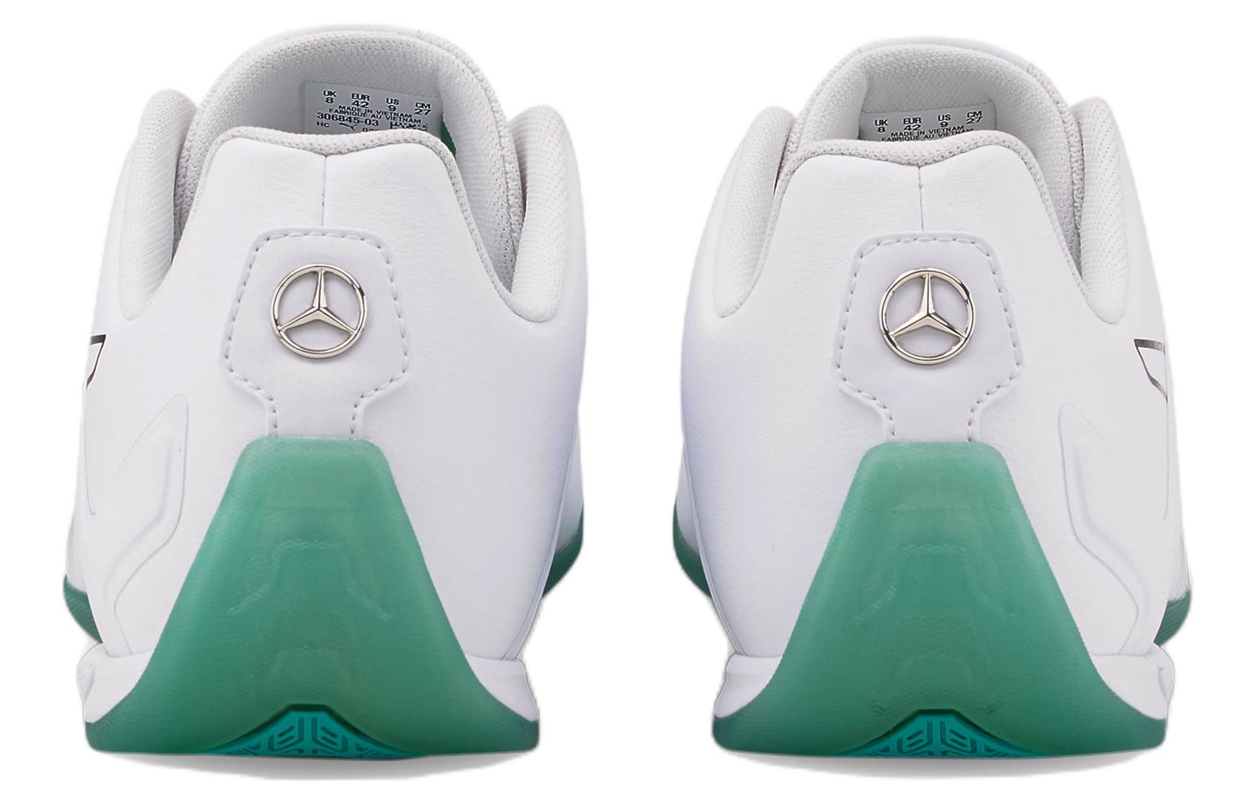 Shop Mercedes-AMG Petronas F1 x Puma A3ROCAT ''Blanc Spectra Vert'' 306845-03