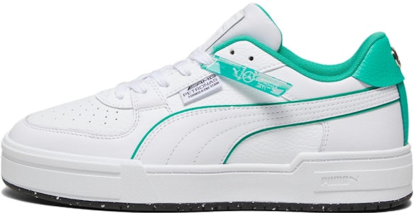 メルセデスAMG F1 x プーマ CA Pro 白/アクア 307859-01 Buy メルセデスAMG F1 x プーマ CA Pro 白/アクア 307859-01