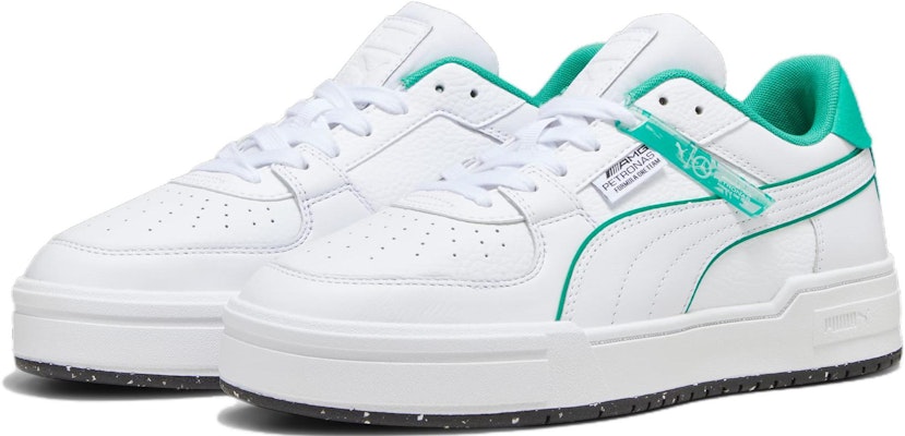Mercedes-AMG Petronas F1 x Puma CA Pro 'White Aqua' 307859-01 Lookbook Mercedes-AMG Petronas F1 x Puma CA Pro 'White Aqua' 307859-01